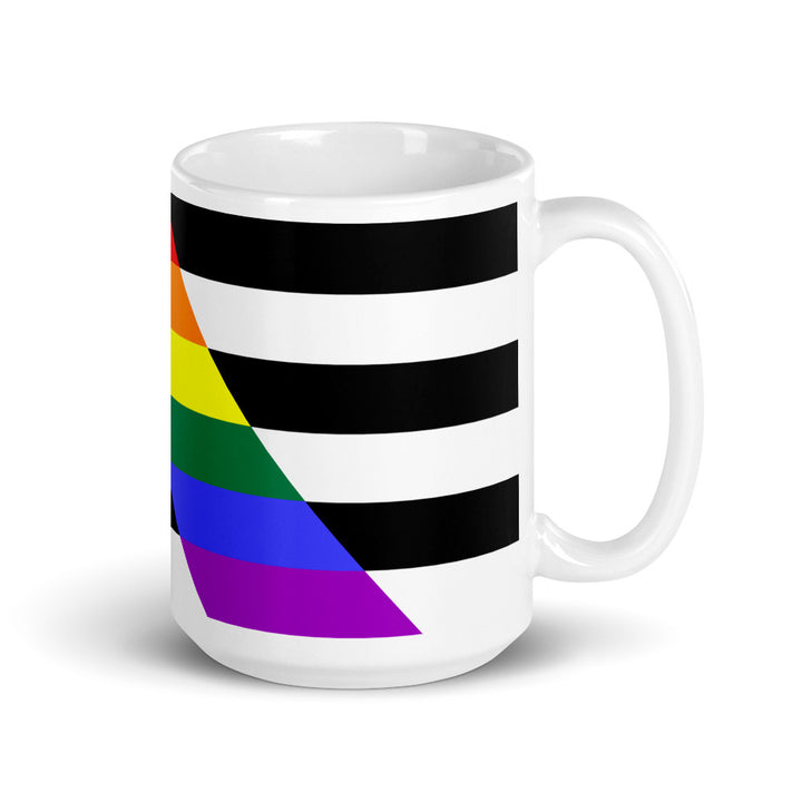 LGBTQ Ally Flag Mug Mugs The Rainbow Stores