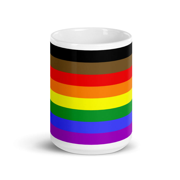 POC Inclusive Rainbow Pride Flag Mug Mugs The Rainbow Stores