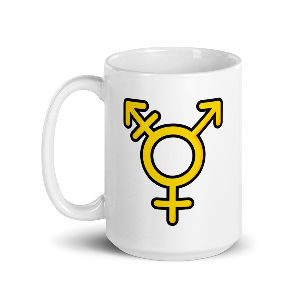 Trans Symbol Mug Mugs The Rainbow Stores
