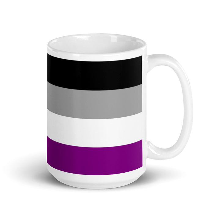 Asexual Pride Flag Mug Mugs The Rainbow Stores