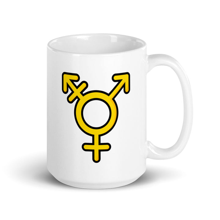Trans Symbol Mug Mugs The Rainbow Stores