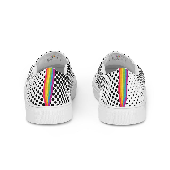 Pop Art Dots Slip-on shoes (female sizes) Slip Ons The Rainbow Stores