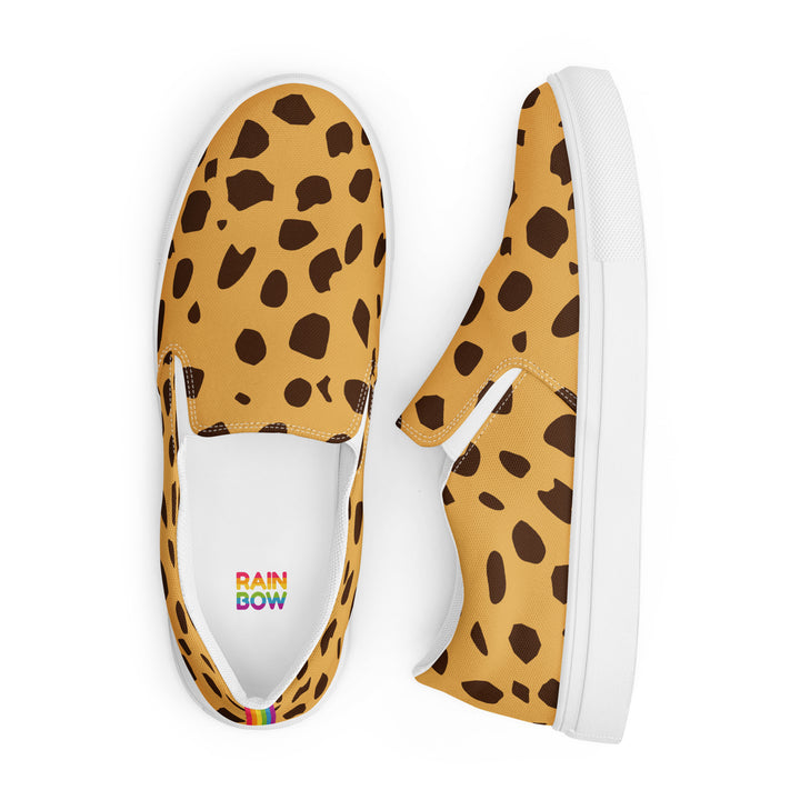 Rainbow Cheetah Print Slip-on Shoes (female sizes) Slip Ons The Rainbow Stores