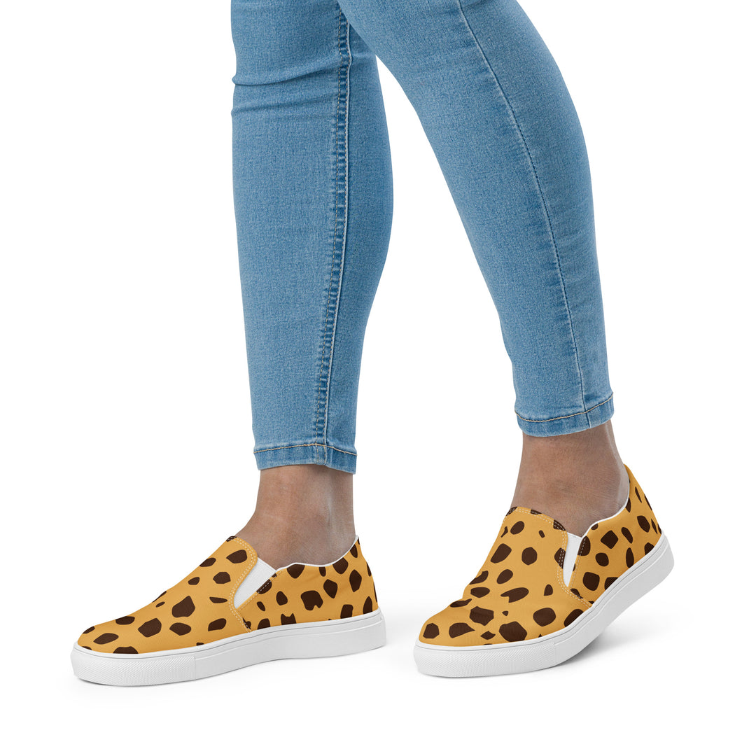 Rainbow Cheetah Print Slip-on Shoes (female sizes) Slip Ons The Rainbow Stores