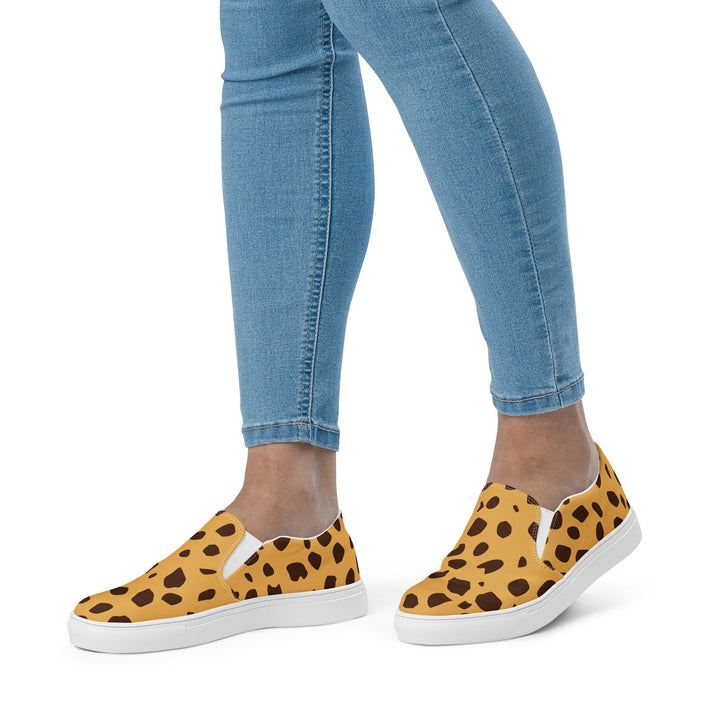 Rainbow Cheetah Print Slip-on Shoes (female sizes) Slip Ons The Rainbow Stores