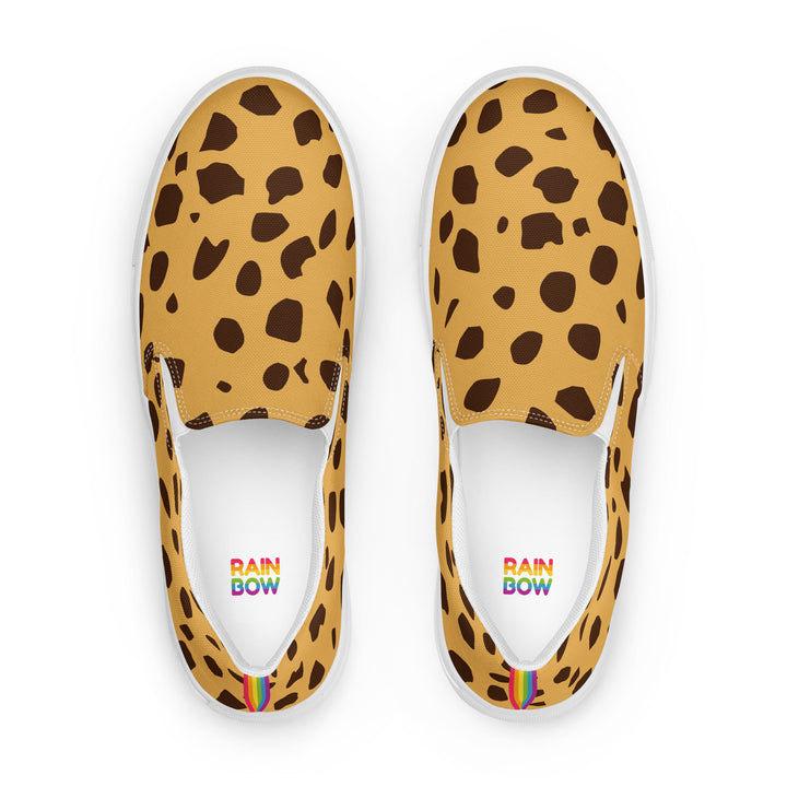 Rainbow Cheetah Print Slip-on Shoes (female sizes) Slip Ons The Rainbow Stores