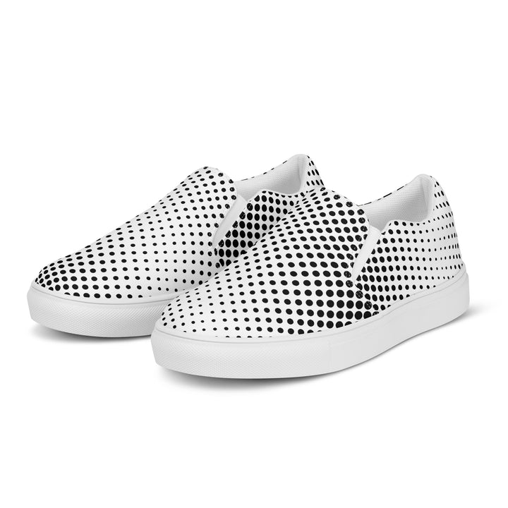 Pop Art Dots Slip-on shoes (female sizes) Slip Ons The Rainbow Stores