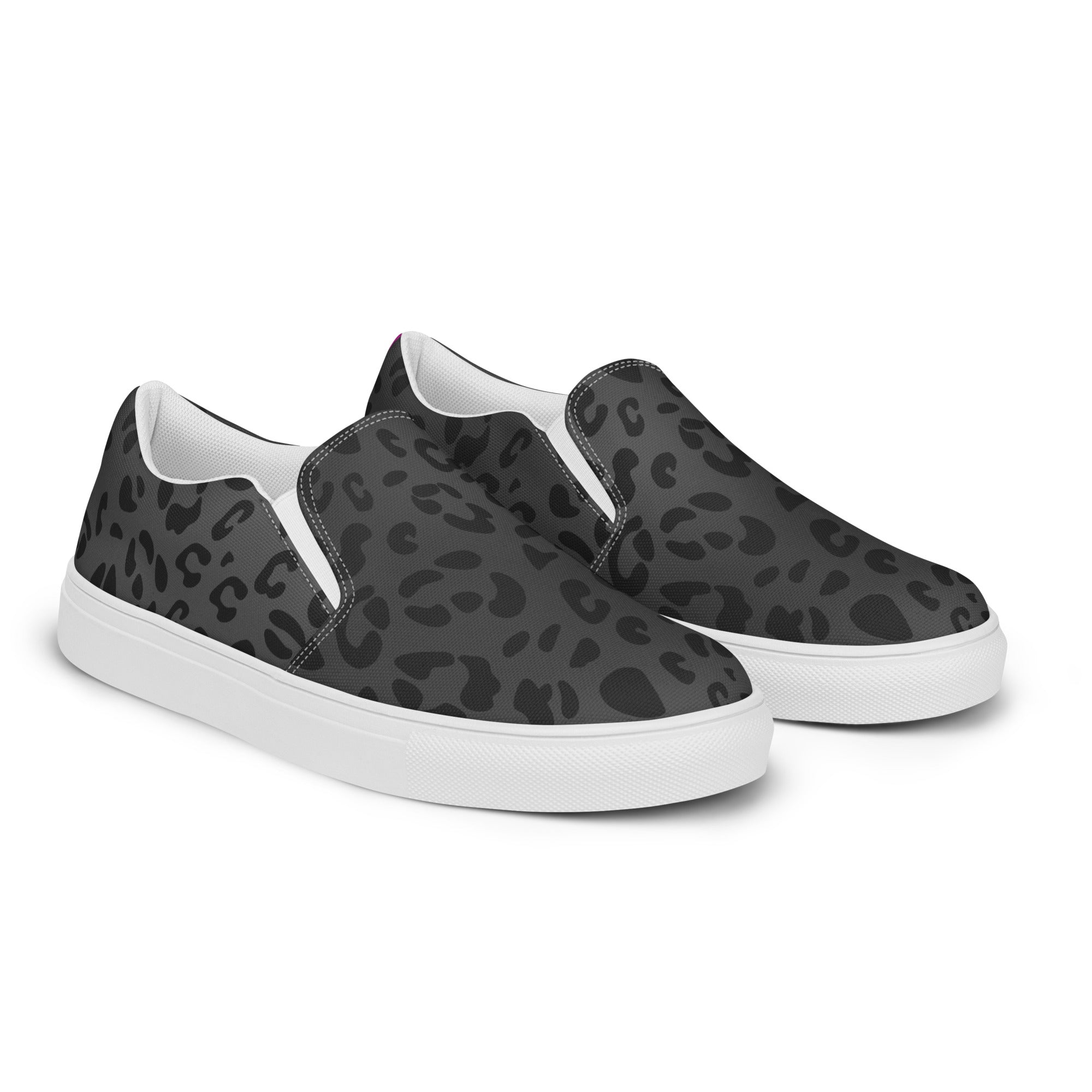 Rainbow Black Leopard Slip-on Shoes (female sizes) – The