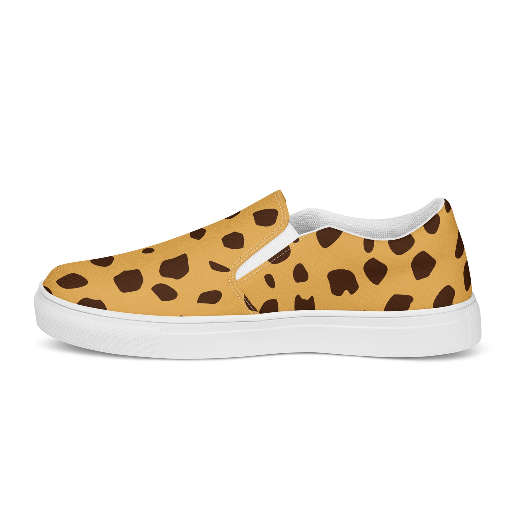 Rainbow Cheetah Print Slip-on Shoes (female sizes)