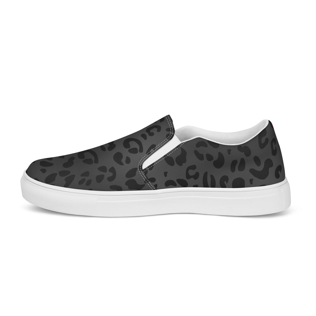 Rainbow Black Leopard Slip-on Shoes (female sizes) Slip Ons The Rainbow Stores